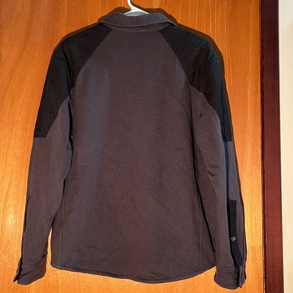 Great Triple Aught Design Grey & Black 100% Wool Signal Field Shirt/Jacket - L - Picture 2 of 10